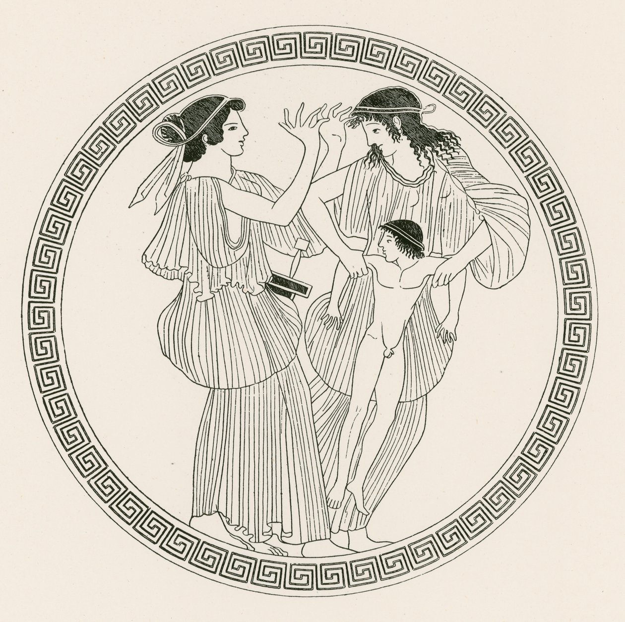Prokne, Philomela und Itys (Gravur) von English School