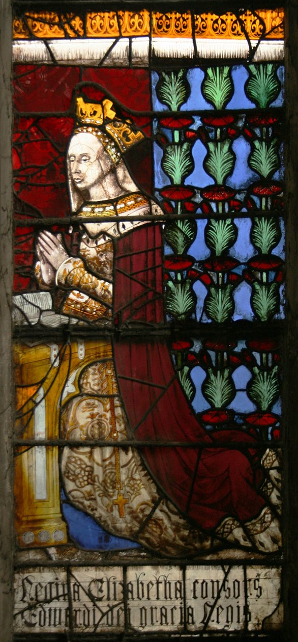 Königin Elisabeth Woodville, ca. 1480 von English School