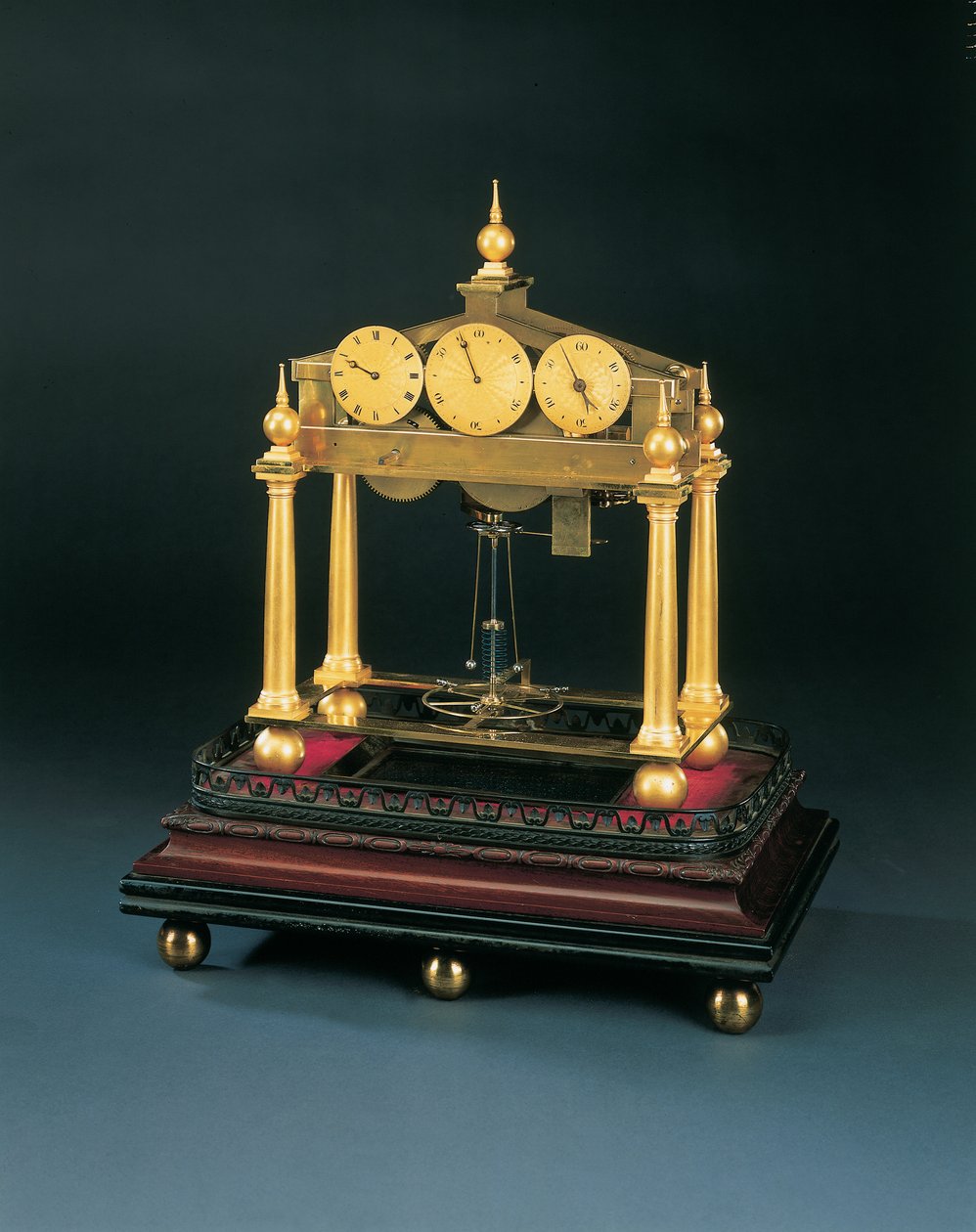 Regency Tischregulator, zugeschrieben John Moxon oder Sir William Congreve, ca. 1820 von English School