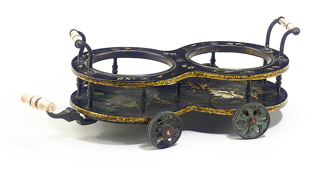 Regency-Weinuntersetzer von William Leeson & Sons, ca. 1820 von English School