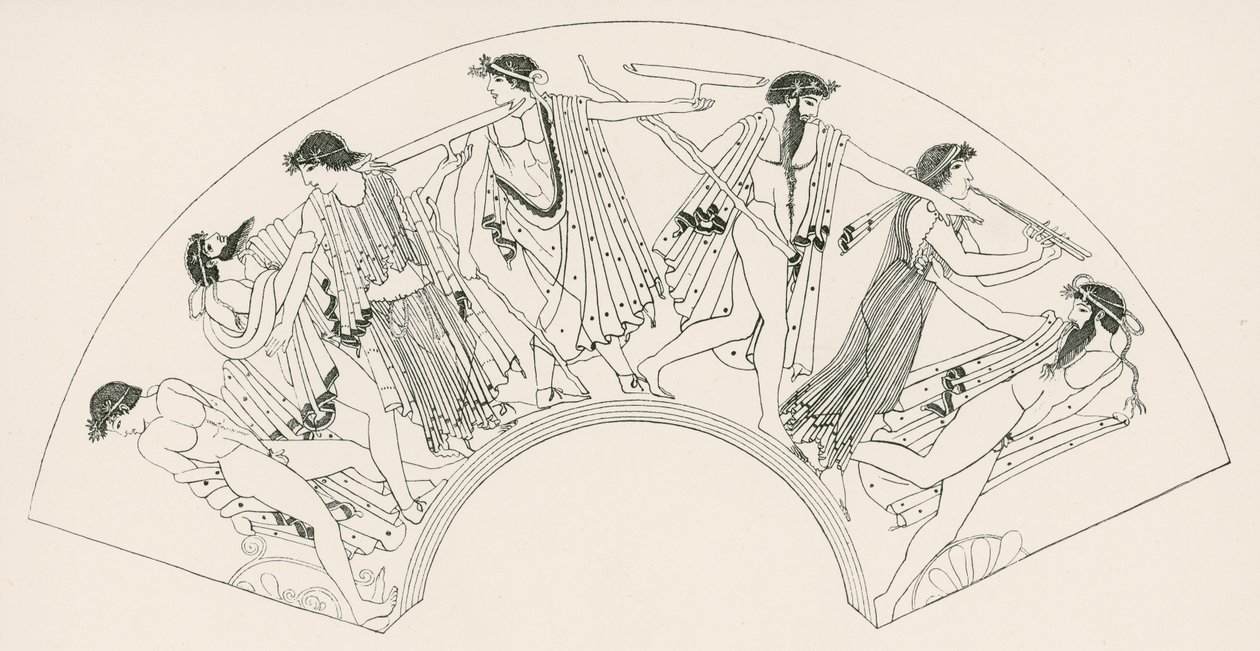 Gelage von Brygos von English School