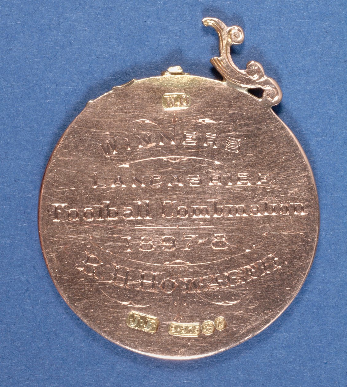 Rückseite einer Preston North End Football Club Medaille, 1897-98 von English School