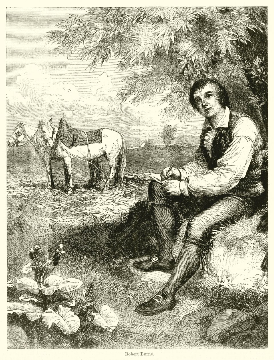 Robert Burns von English School