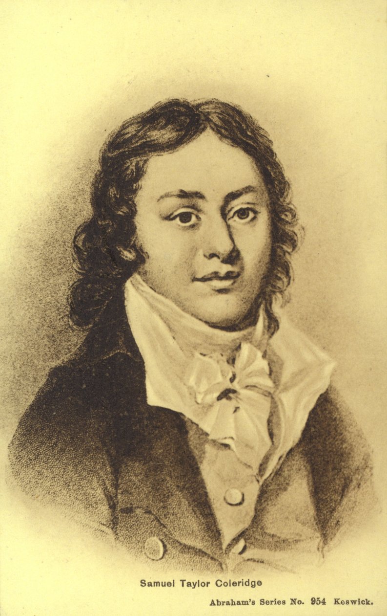 Samuel Taylor Coleridge, englischer Dichter von English School