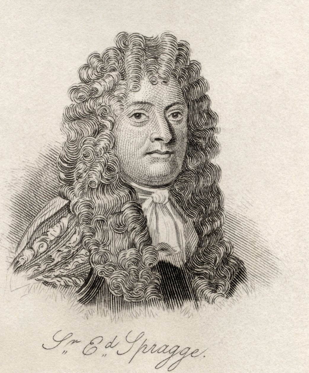 Sir Edward Spragge, aus 