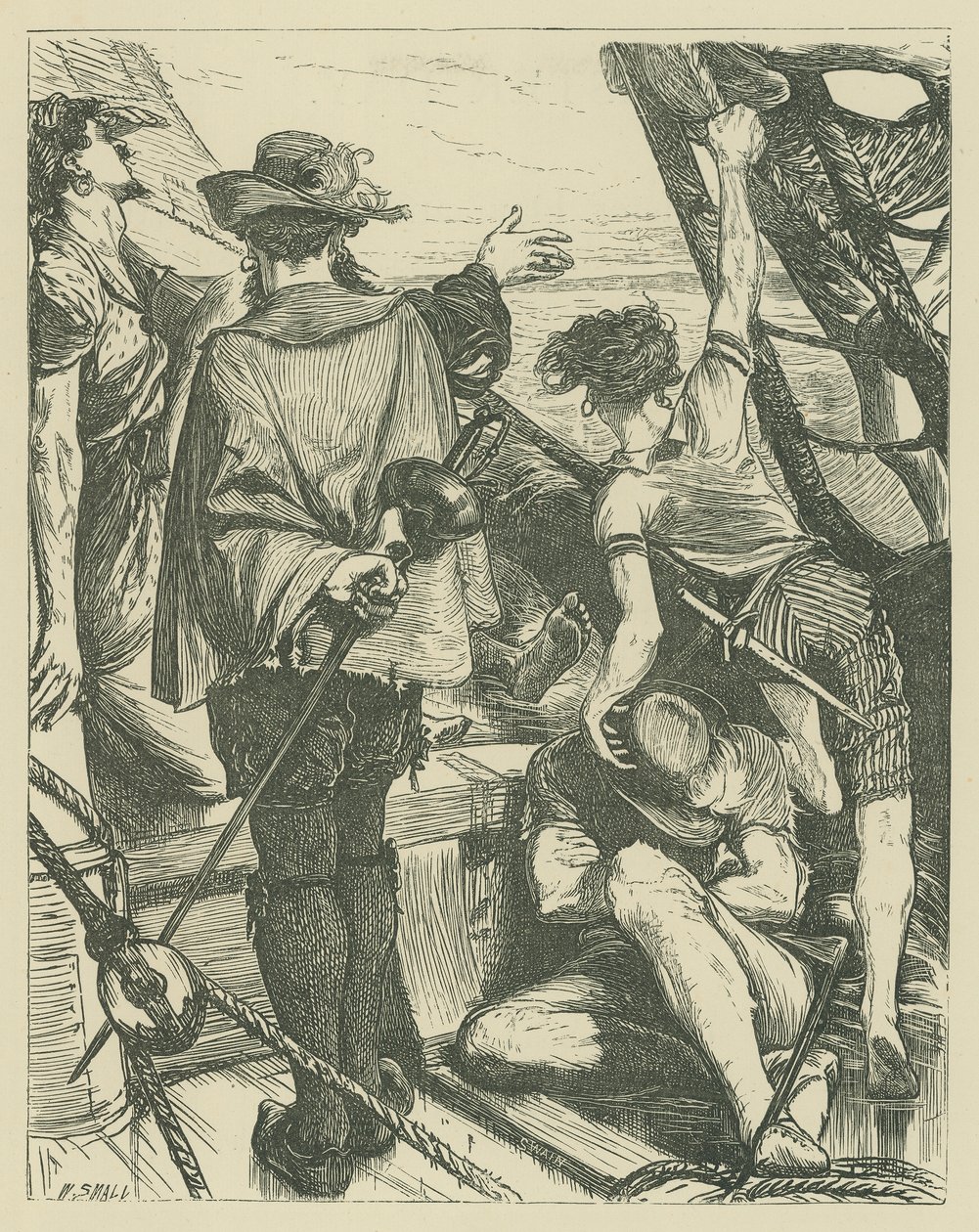 Sir Francis Drake (Gravur) von English School
