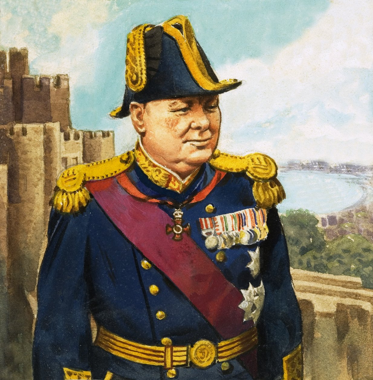 Sir Winston Churchill von English School