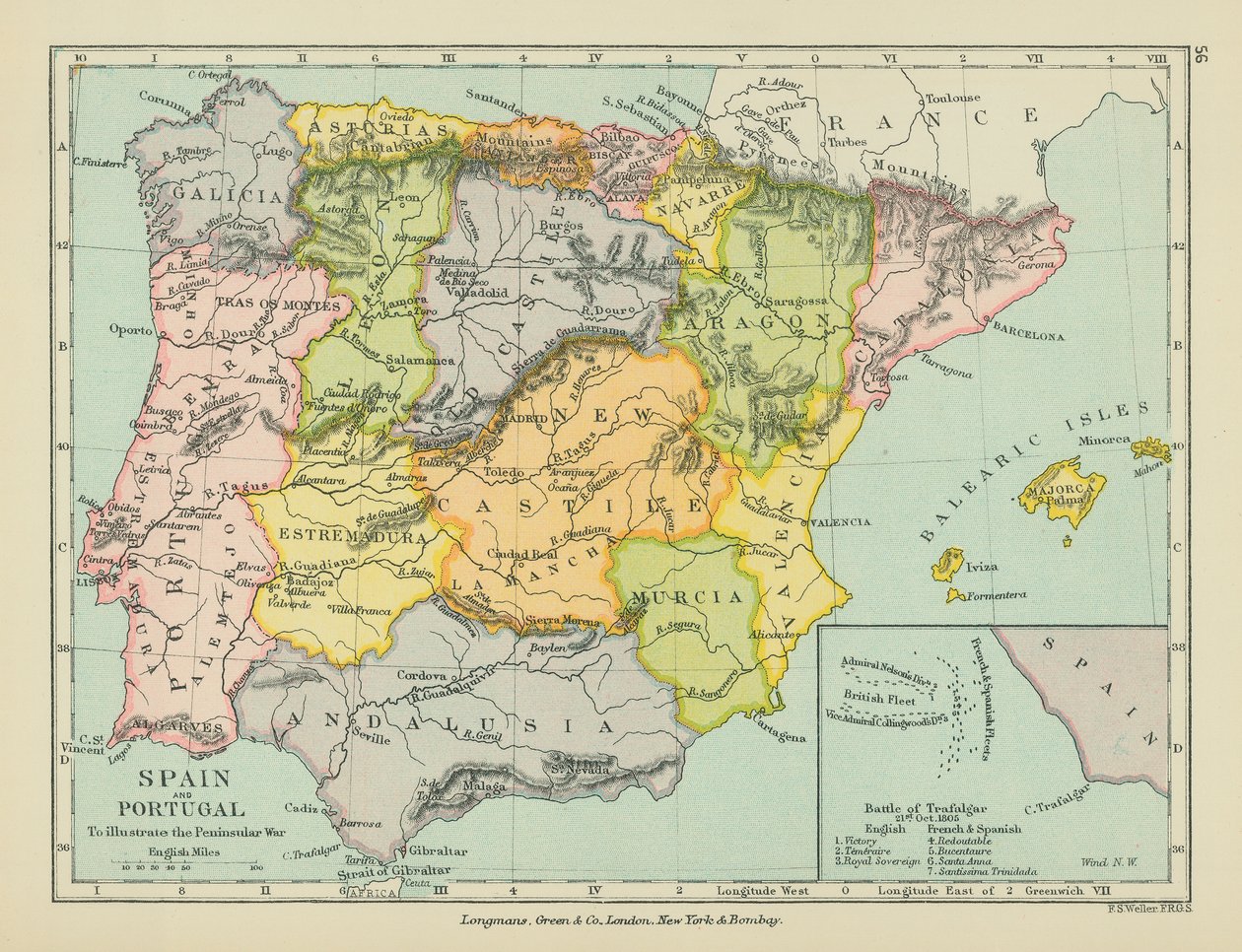 Spanien und Portugal von English School