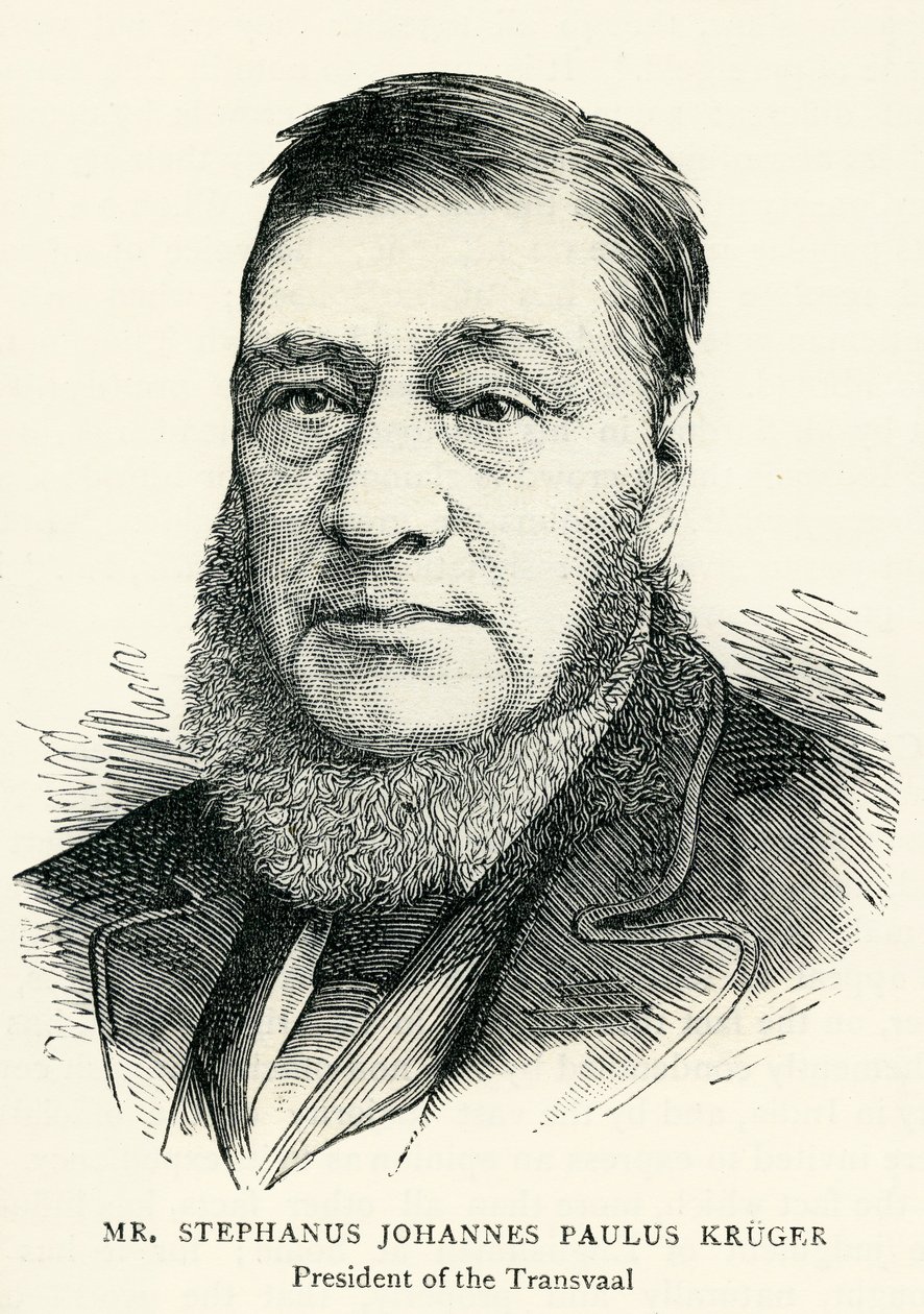 Stephanus Johannes Paulus Kruger (1825-1904) Illustration für The Graphic von English School