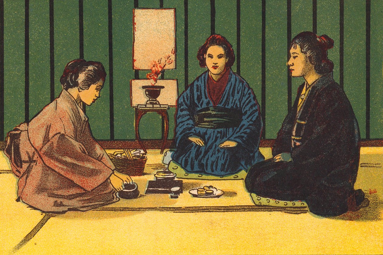 Teezeremonie, Japan von English School