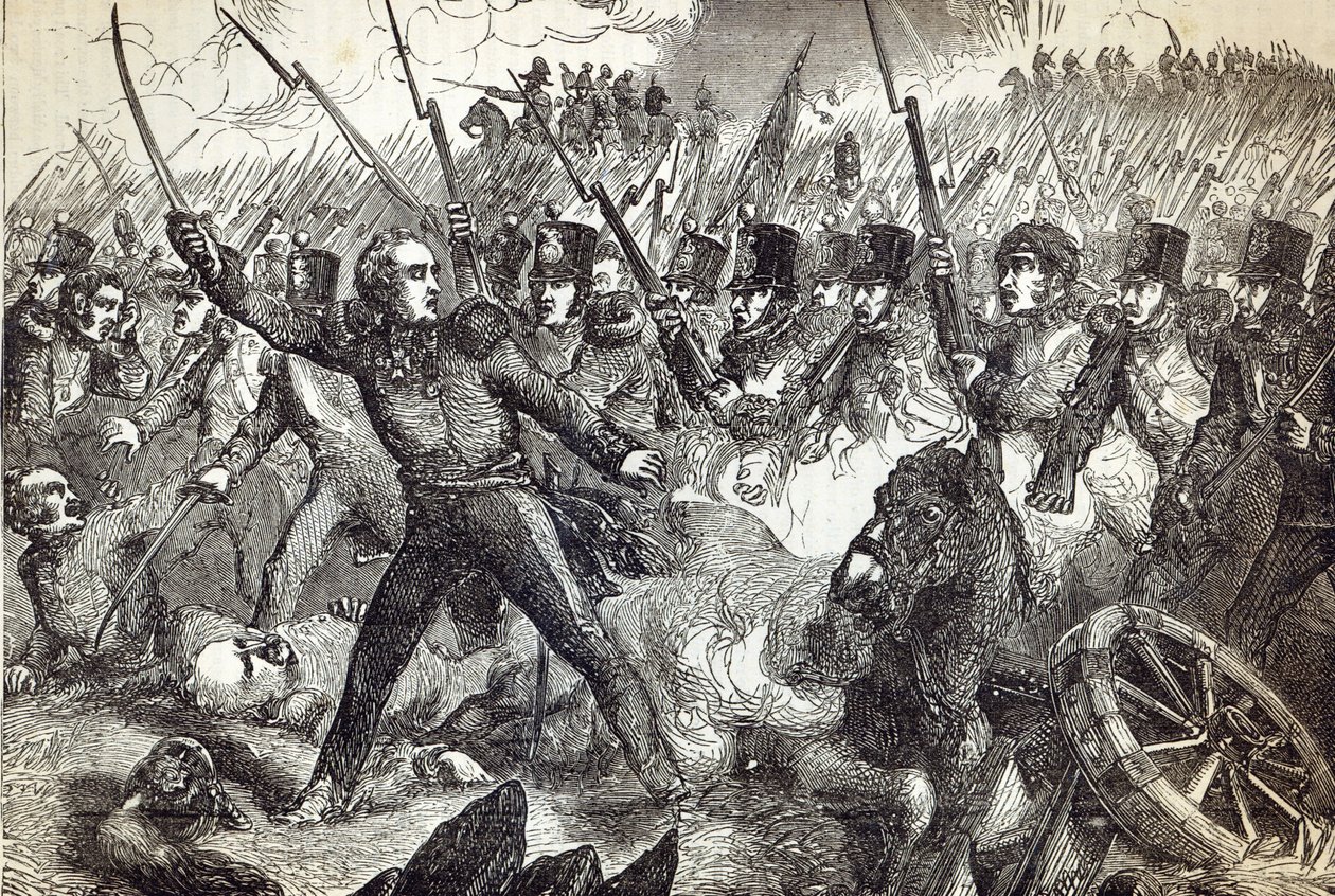 Die Schlacht von Alma, Illustration aus 