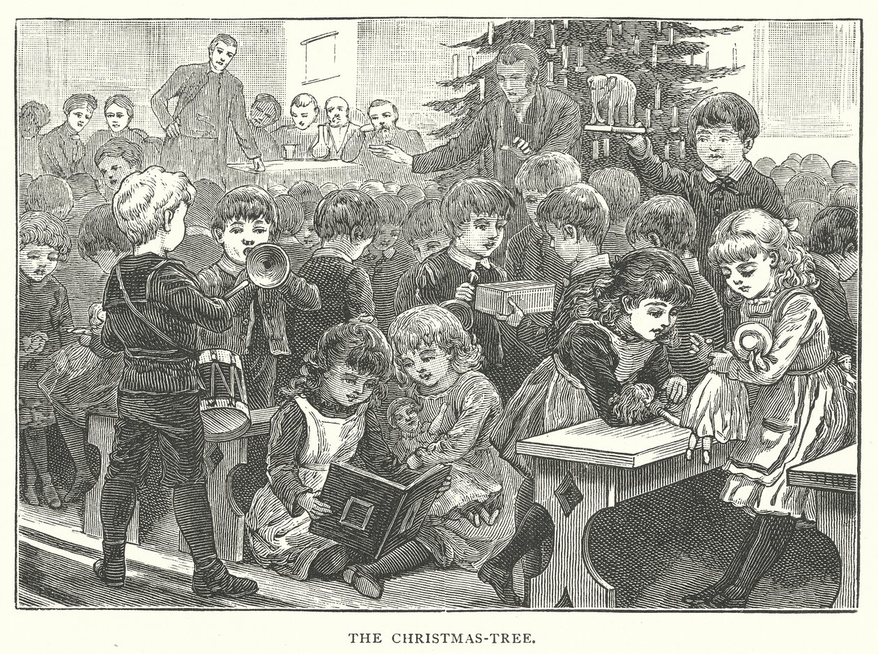 Der Weihnachtsbaum von English School