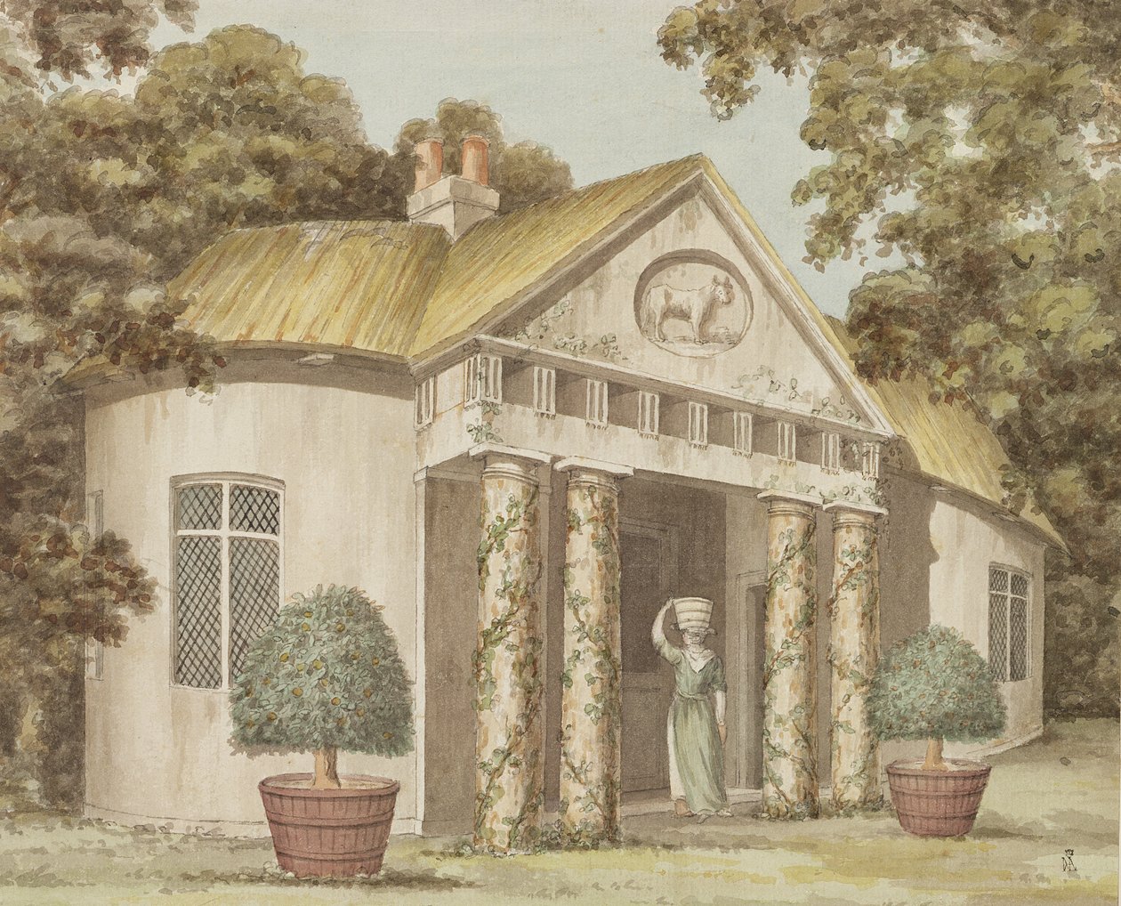 Die Molkerei in Hamels, Hertfordshire von English School