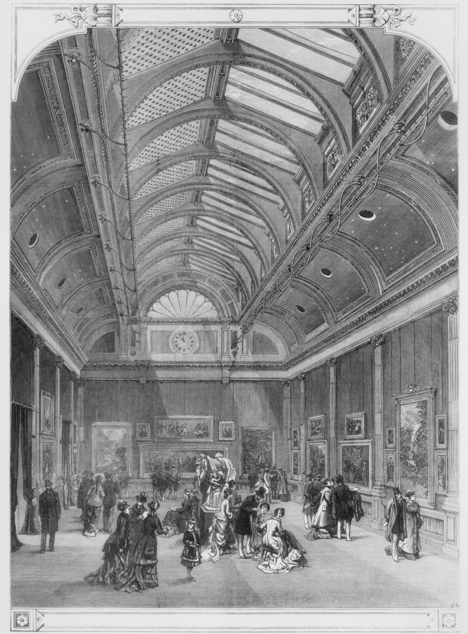 Die Grosvenor Gallery of Fine Art, New Bond Street, 1877 von English School