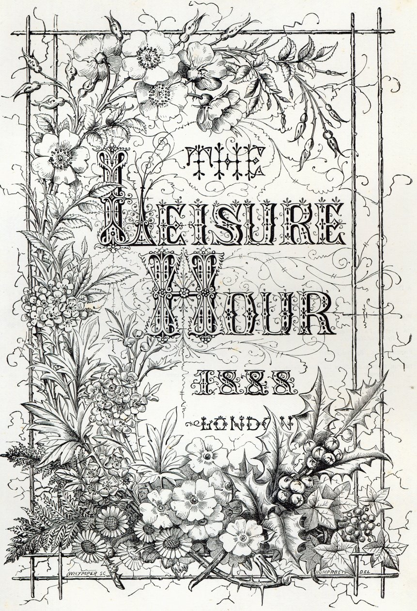 Die Freizeitstunde, London, 1888 von English School