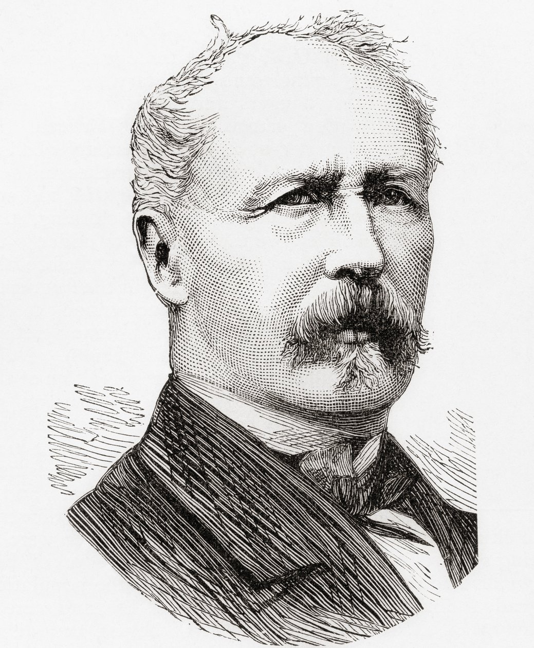 Der Präsident-Marschall Marie Edme Patrice Maurice, 6. Marquis von MacMahon von English School