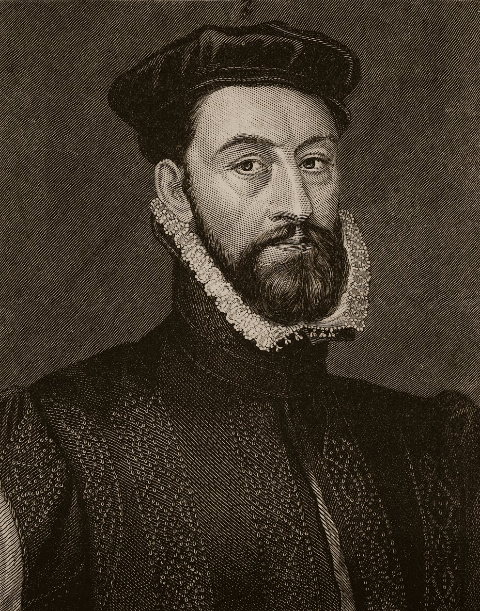 Der Regent Murray, Illustration aus Cassells Illustrierter Geschichte Englands von English School