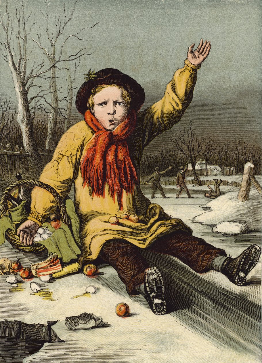 Die Rutsche (Gravur) von English School