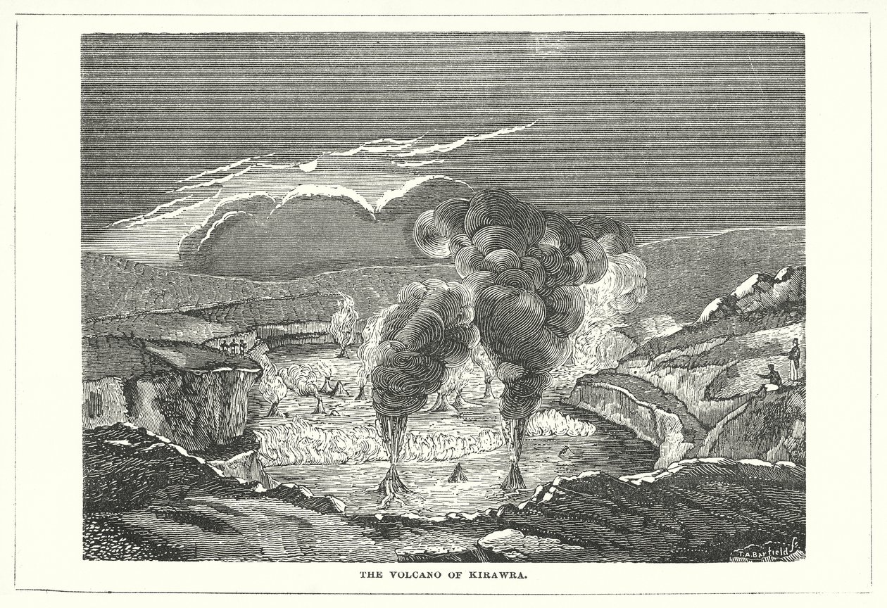 Der Vulkan von Kirawra von English School