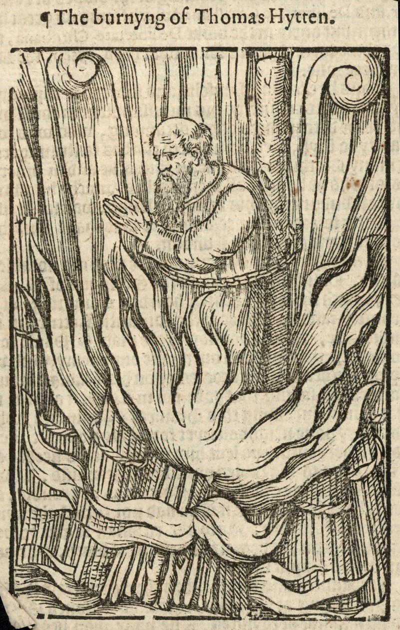 Die Verbrennung von Thomas Hytten von English School