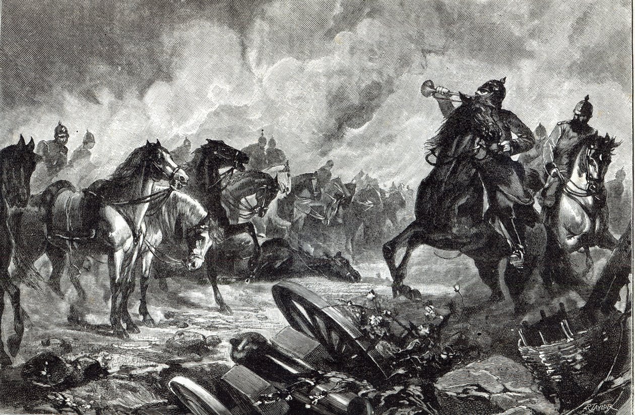 Die Pferde von Gravelotte, aus 