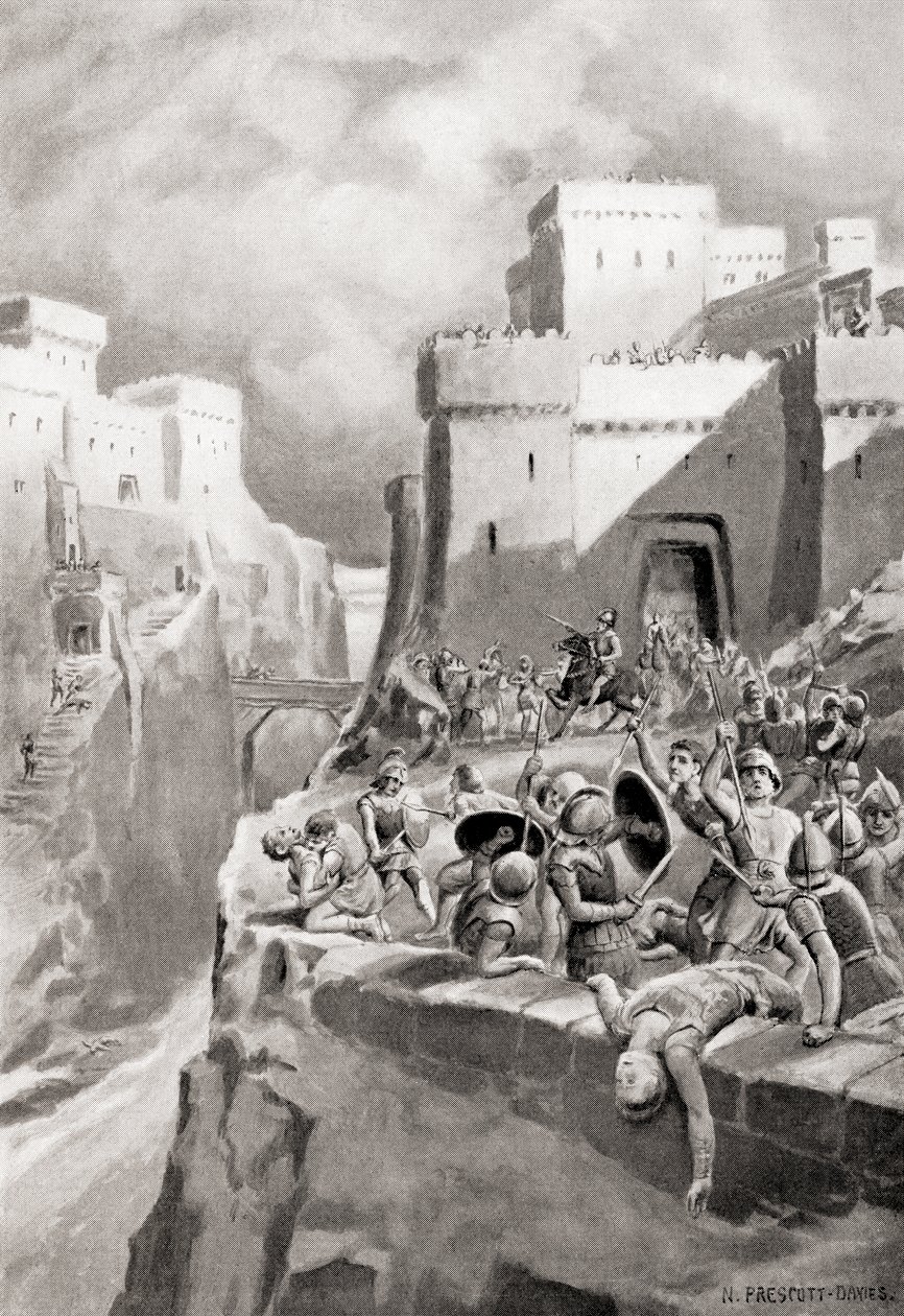 Der Aufstand von Megara gegen Athen, aus Hutchinson