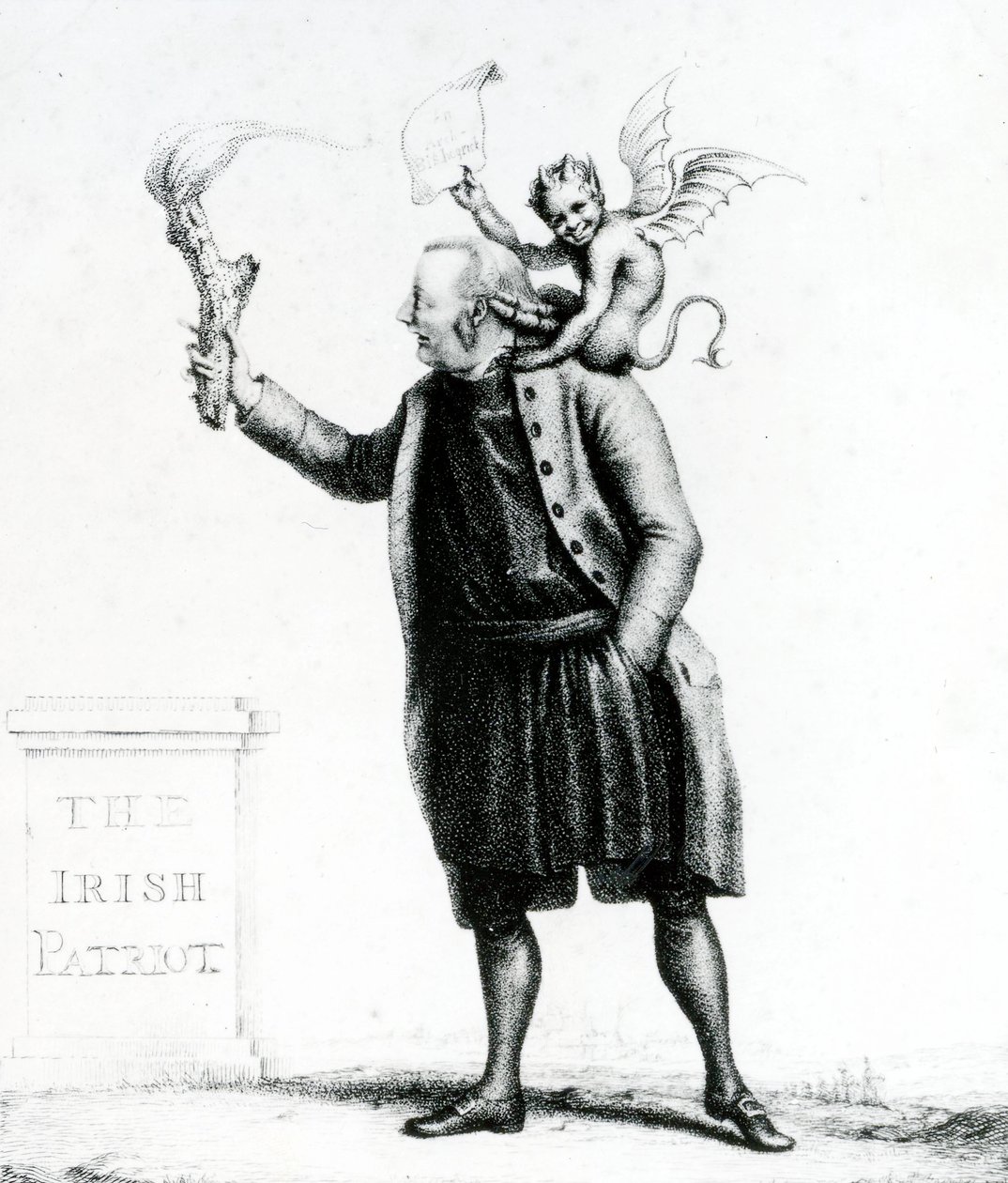 Der rechte ehrwürdige Freiwillige B von D, veröffentlicht von Richard Morton Paye, 1784 von English School