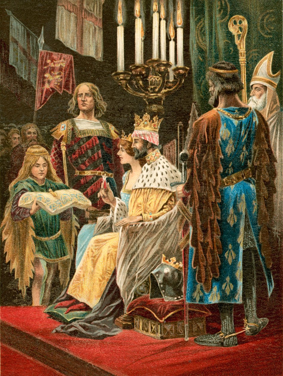 Das zweite Opfer von Edward II von English School