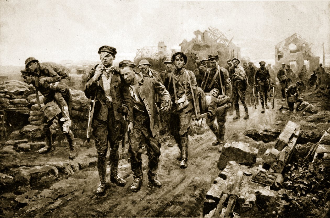 Die zweite Etappe heimwärts, 1914-19 von English School
