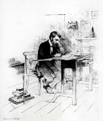 Thomas Carlyle (1795-1881) von English School
