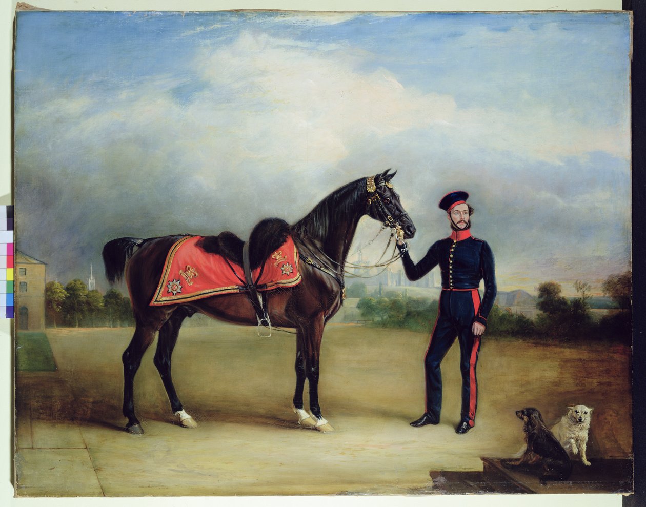Thomas Oliver Gascoigne von den Royal Horse Guards von English School