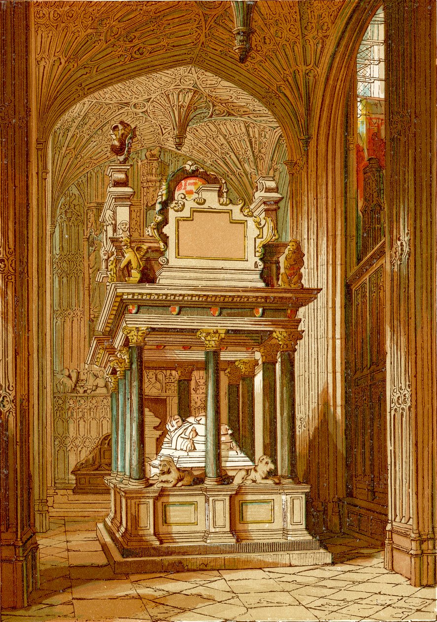 Grab von Königin Elisabeth, Westminster Abbey von English School