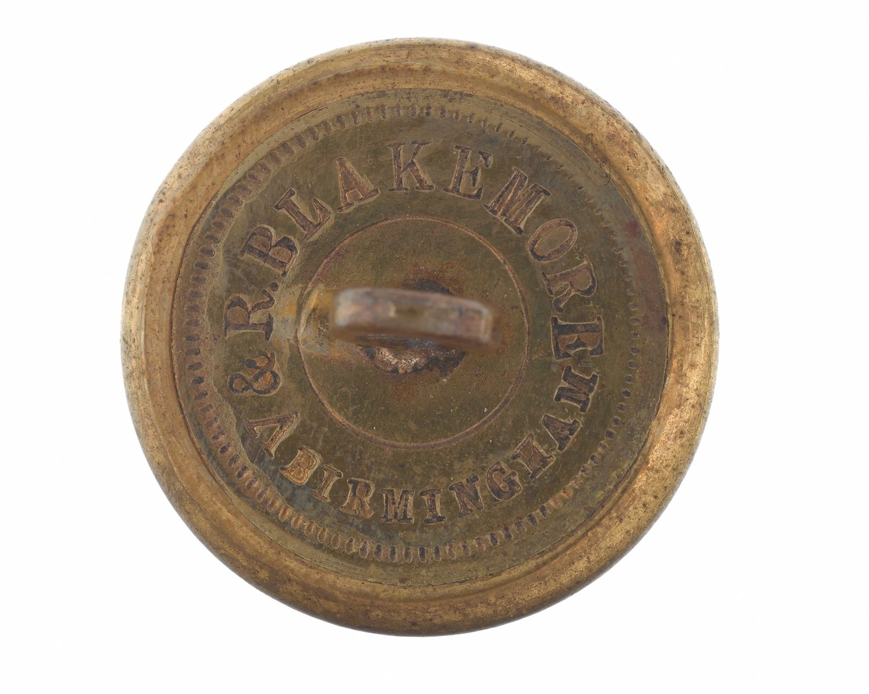 Tunika-Knopf, Malay State Guides, 1896-1919 von English School
