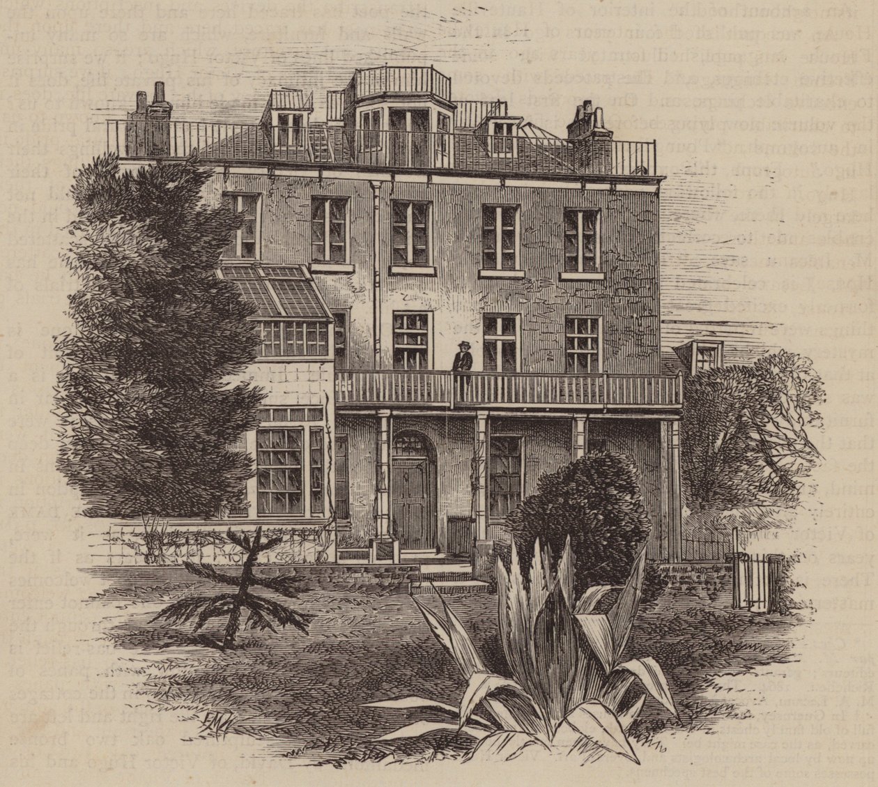 Victor Hugo zu Hause von English School