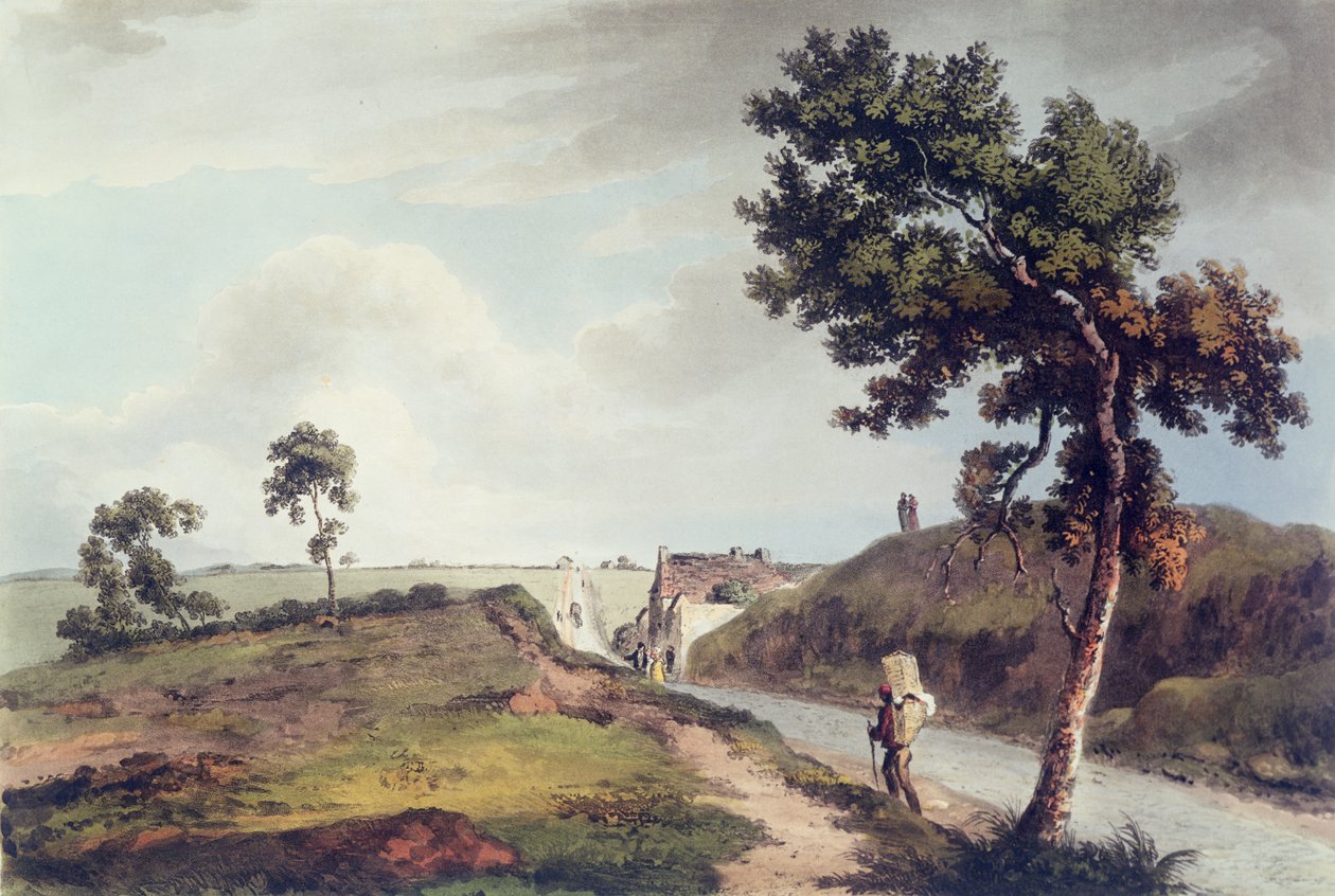 Waterloo, graviert von C. Turner, 1816 von English School