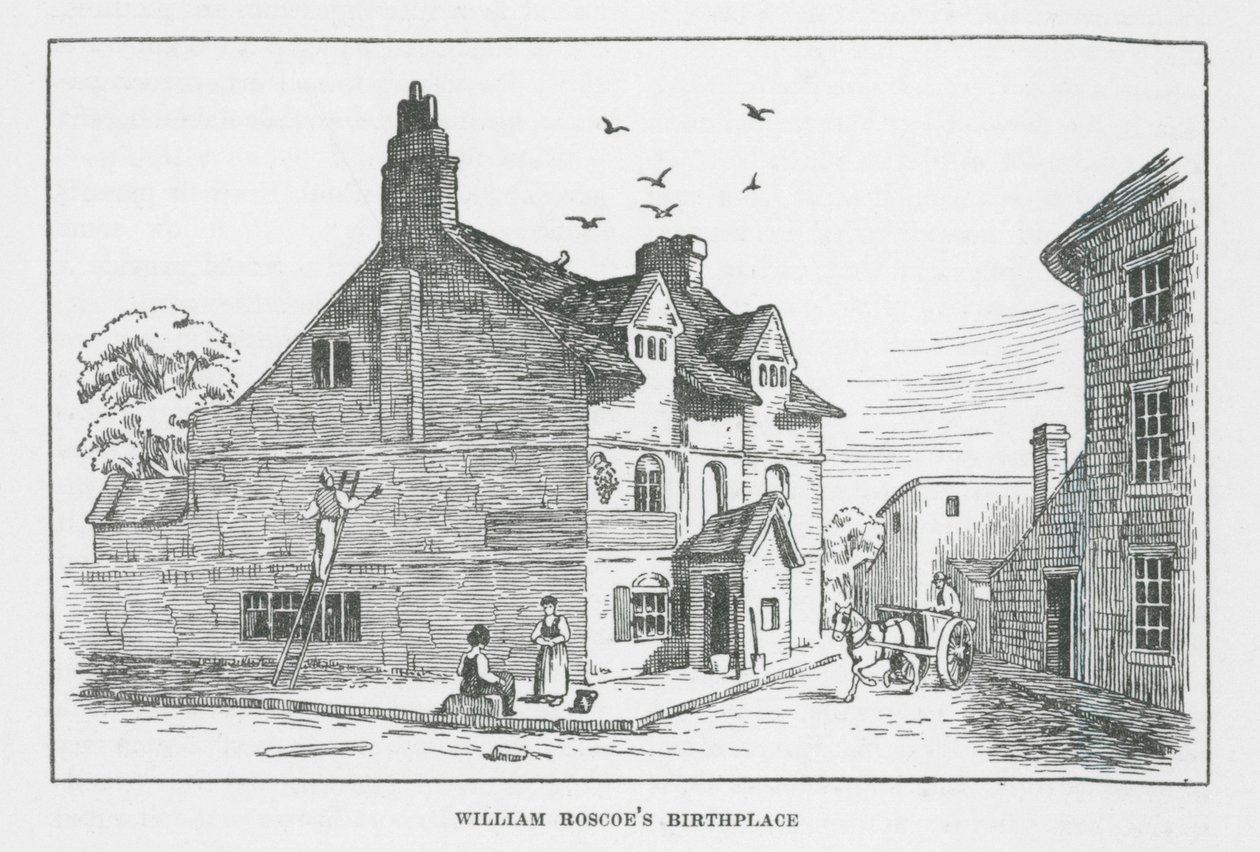 Geburtsort von William Roscoe von English School