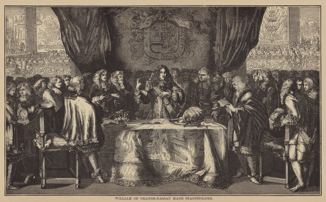 Wilhelm von Oranien-Nassau wird Statthalter von English School