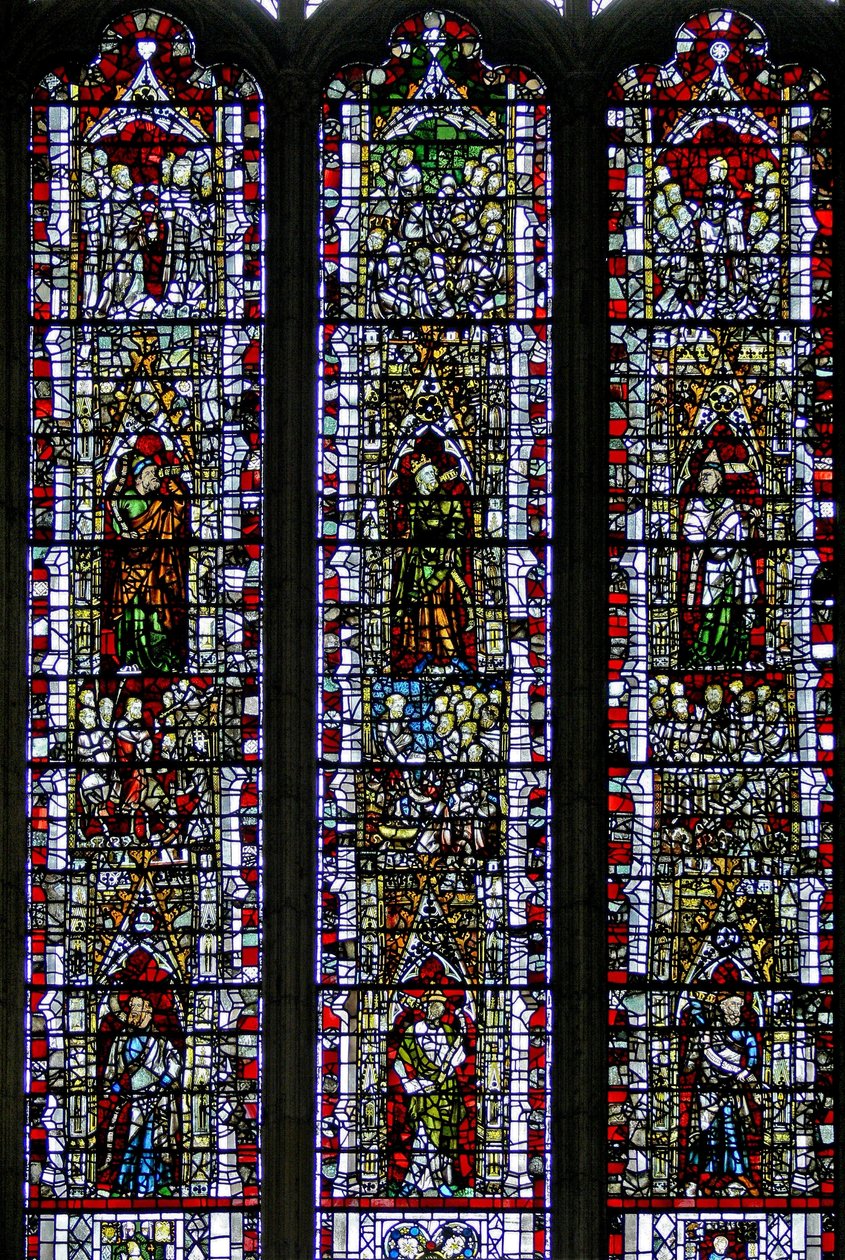 Fenster w3, Propheten darstellend von English School