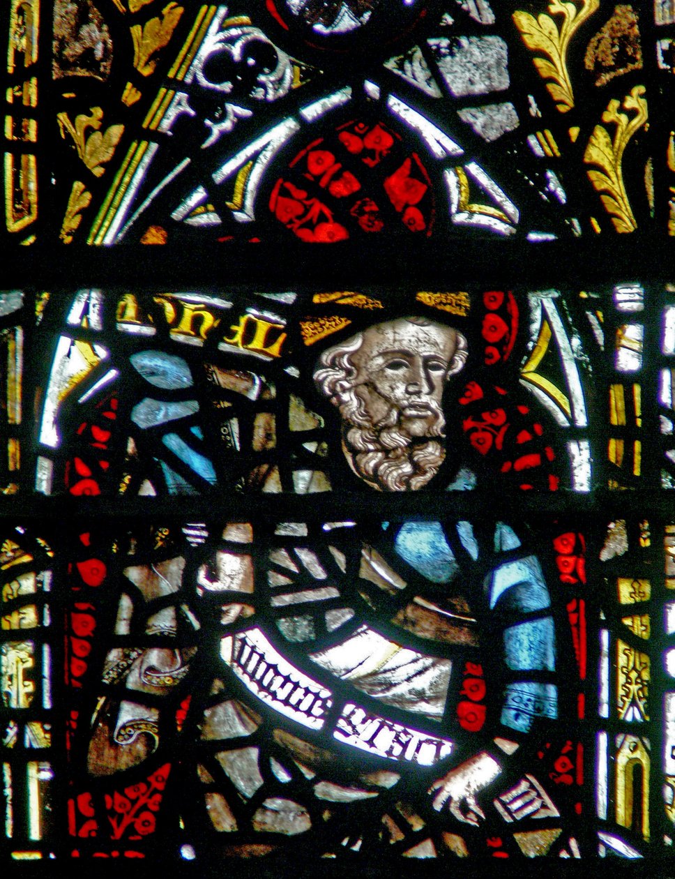 Fenster w3, Prophet Joel darstellend von English School