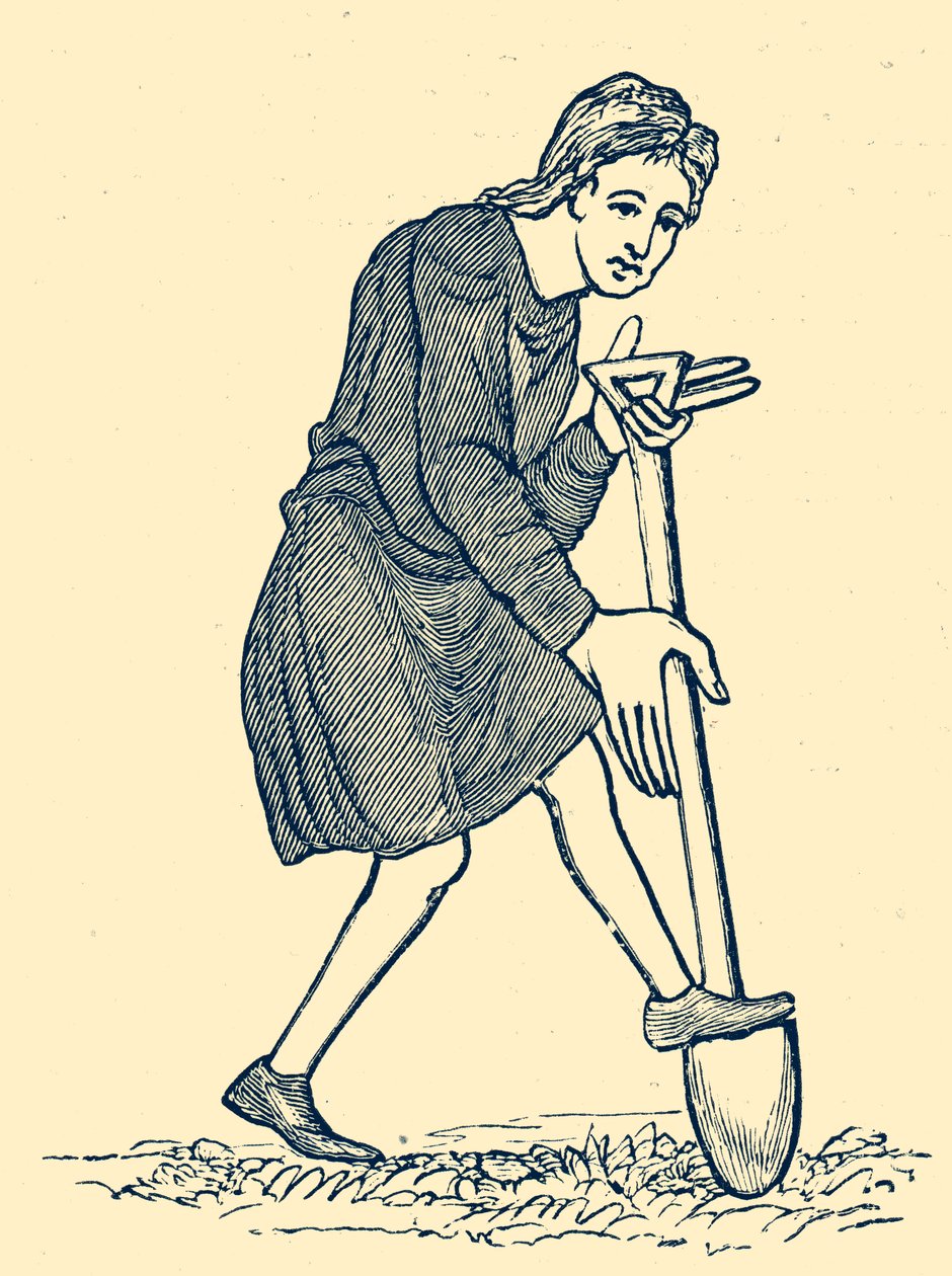 Arbeit im England des 11. Jahrhunderts: Graben, aus 