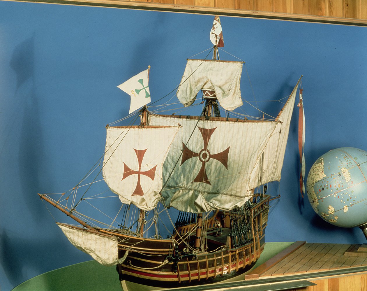 Modell der Santa Maria im Maßstab 1:20 von English School English School