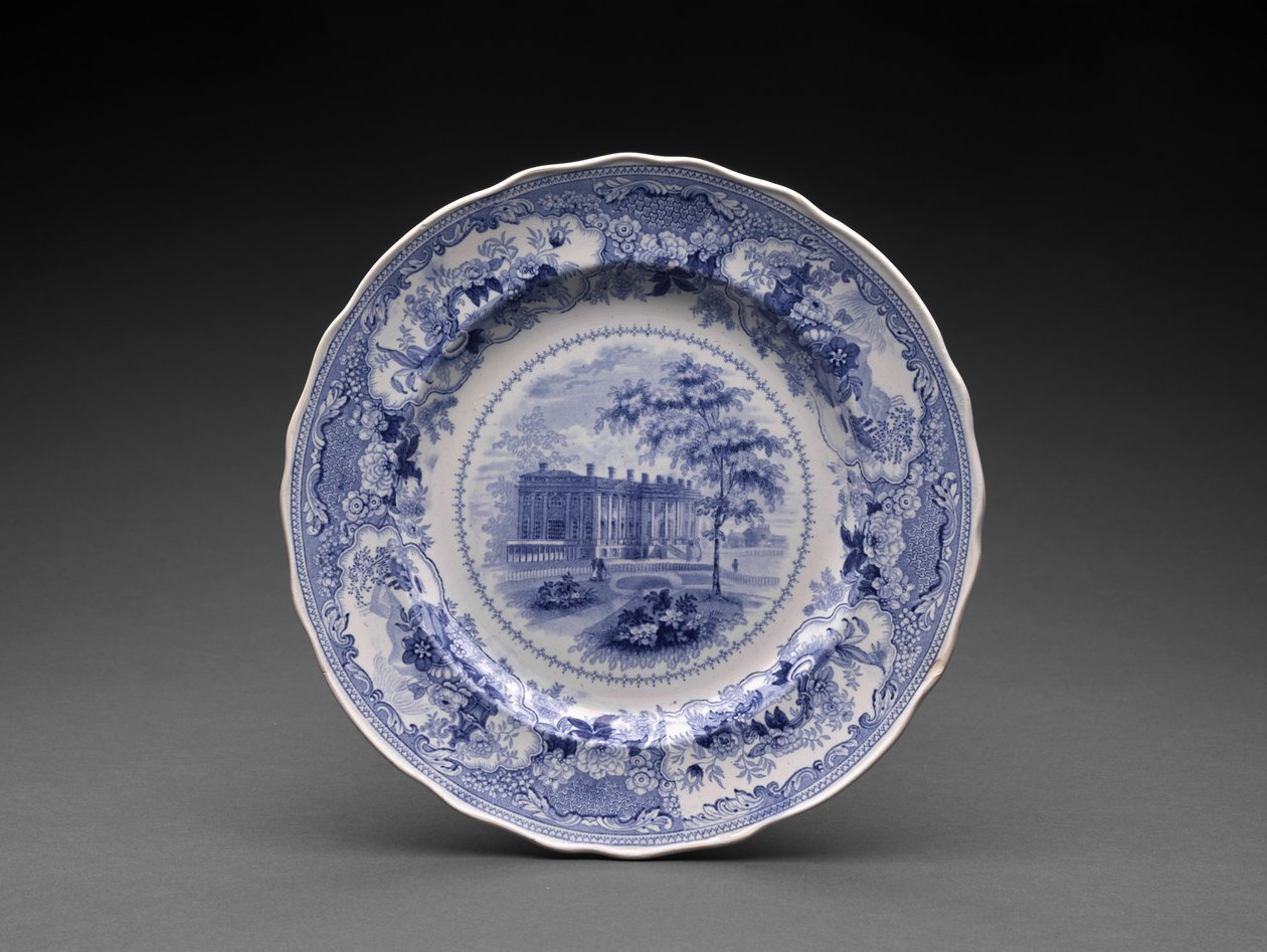 Teller, ca. 1831-46 von Enoch Wood and Sons
