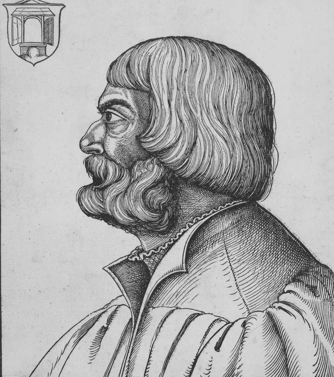 Porträt von Dürer, frühes 16. Jahrhundert von Erhard Schon