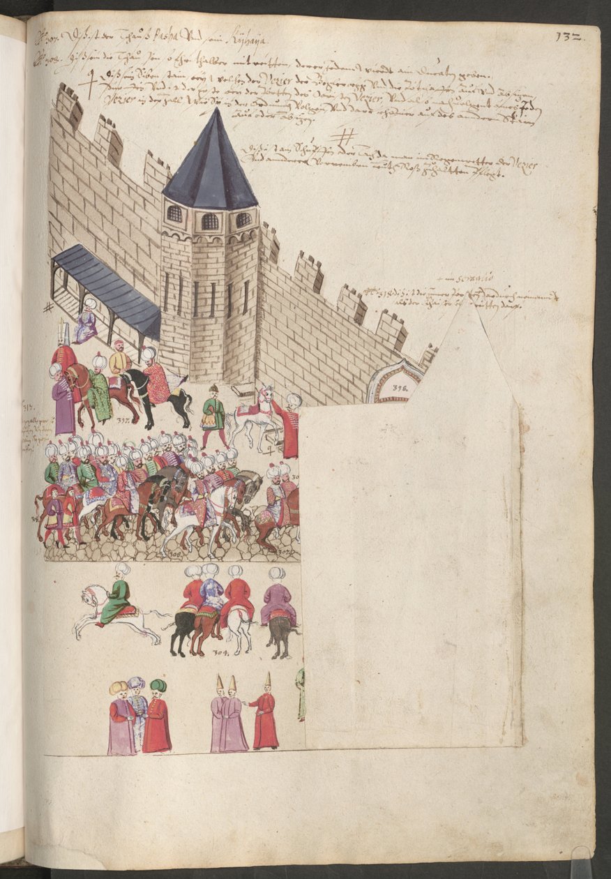 Gebäude in Konstantinopel von Erich Lessing