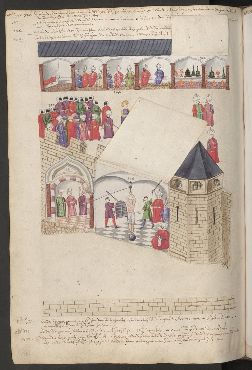 Gebäude in Konstantinopel von Erich Lessing