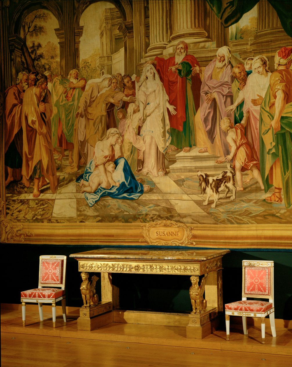 Konsole des Großen Salons der Kaiserin Josephine von Erich Lessing