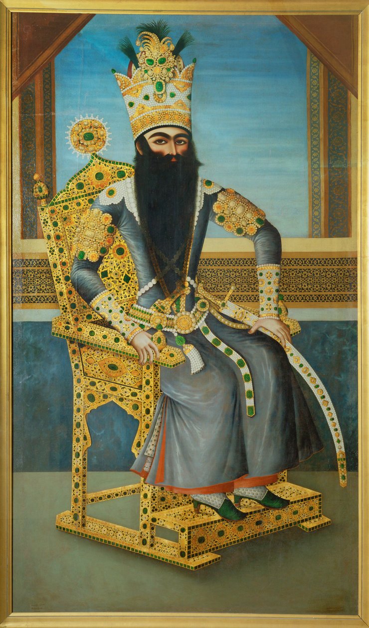 Fath Ali Shah, der zweite Qajar-König von Persien von Erich Lessing