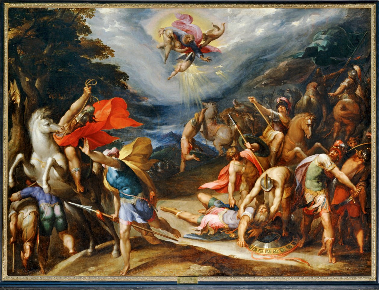 Die Bekehrung des heiligen Paulus auf dem Weg nach Damaskus von Erich Lessing