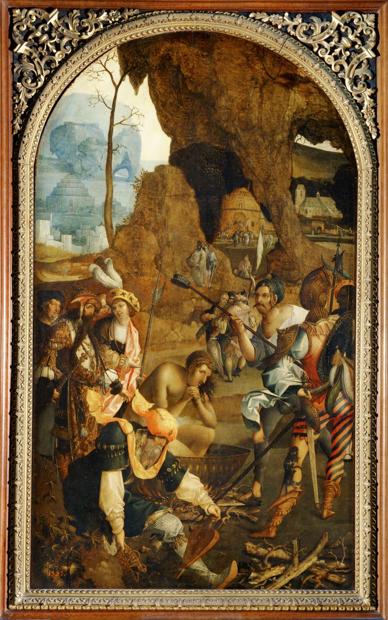 Das Martyrium des Heiligen Johannes des Evangelisten von Erich Lessing