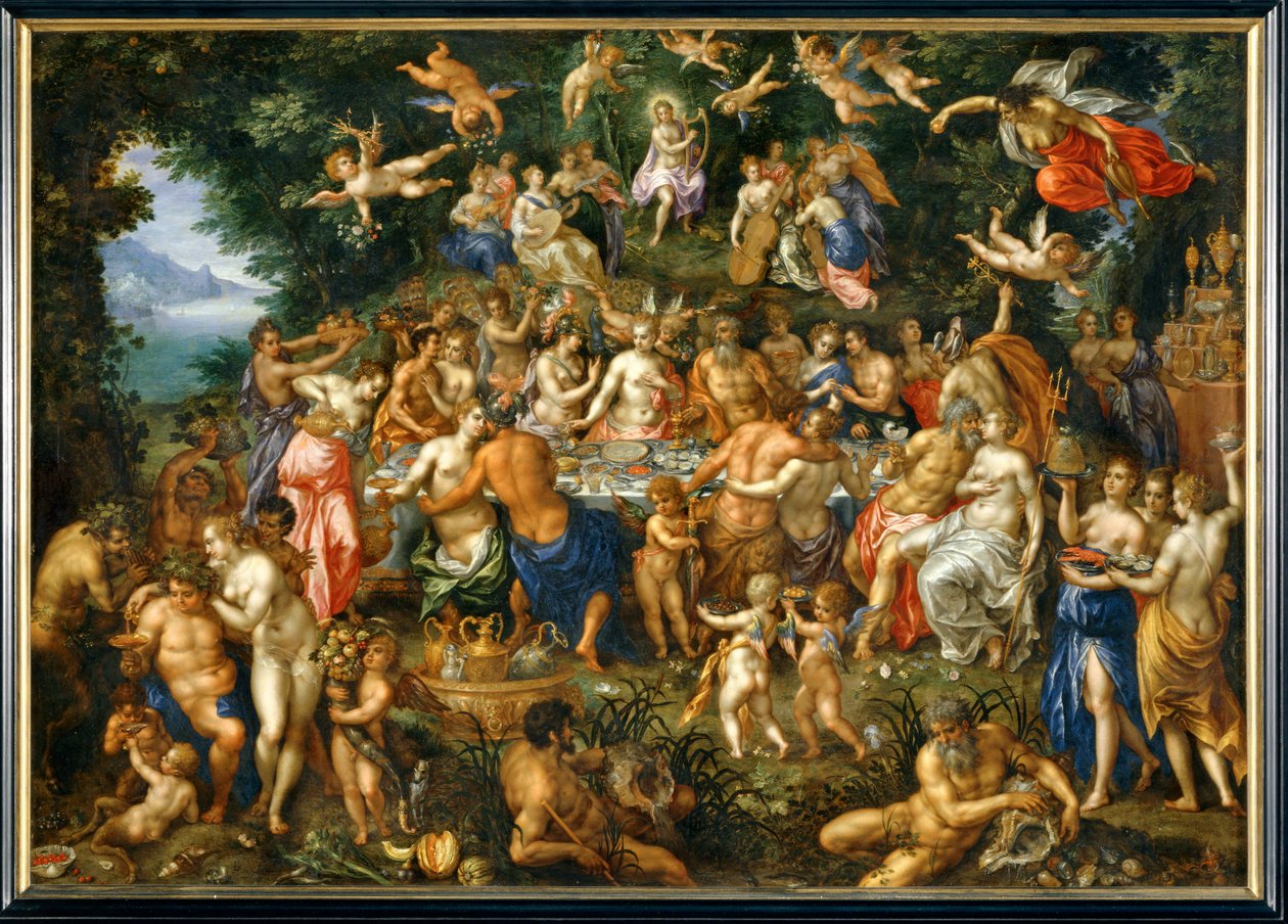 Die Hochzeit von Thetis und Peleus von Erich Lessing